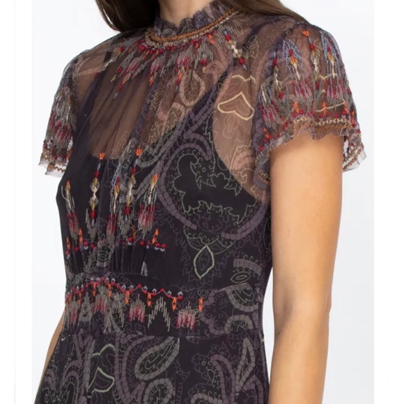 Johnny Was NWT Leticia Mesh dress - Picture 2 of 5